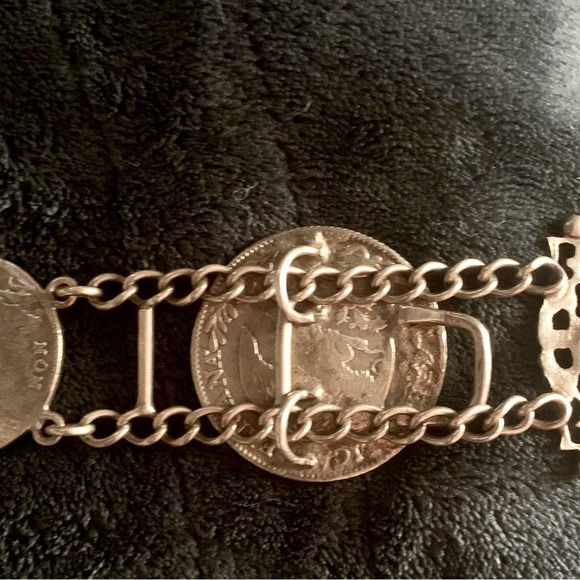 Original Gaucho silver Coin Belt. One of a kind Not a replica Collection Piece - Picture 4 of 11